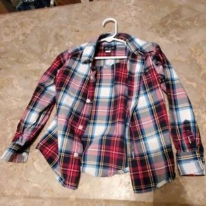 Plaid button up